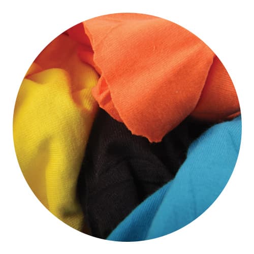 Coloured Hosiery Rag Wipers Polishing