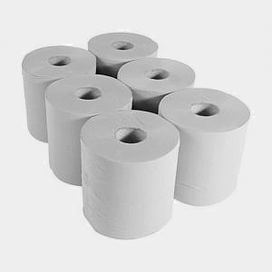 White Centrefeed Rolls - Industrial Wipers - Paper