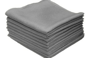 Grey Microfibre Cloths - 10